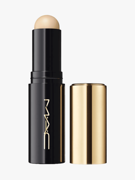 MAC Cosmetics Studio Radiance Skin Tint Stick in branded component on a light gray background